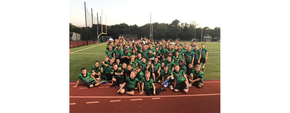 Youth FB Night at Varsity Game